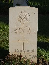 Salonika (Lembet Road) Military Cemetery - Hamilton, A